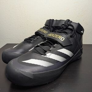 Men's Adidas Adizero Javelin Running Black Athletic With Spikes IF1162